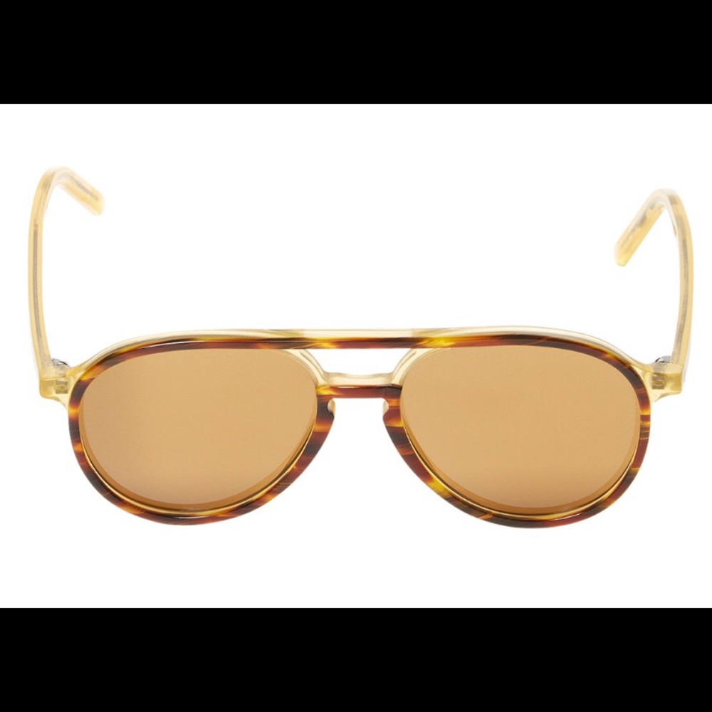 Tomas Maier Keyhole Tinted Aviator Frame 🕶